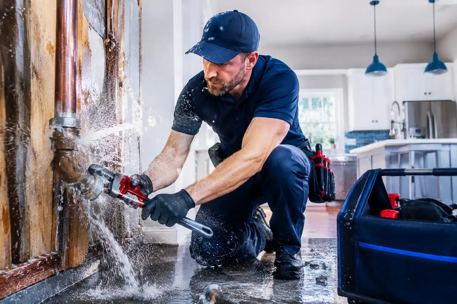 Local emergency pipe repair professionals in Keezletown, VA